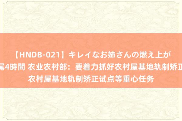 【HNDB-021】キレイなお姉さんの燃え上がる本物中出し交尾4時間 农业农村部：要着力抓好农村屋基地轨制矫正试点等重心任务